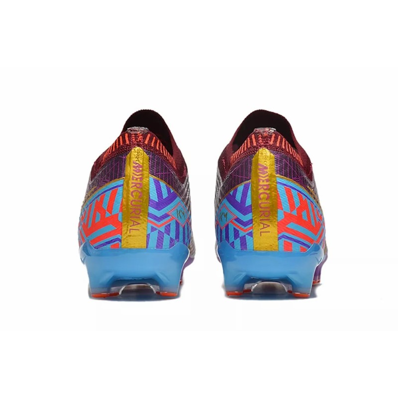 Botas de Fútbol Nike Air Zoom Mercurial Vapor XV Elite AG Unisex Púrpura&Azul (#36~#45)
