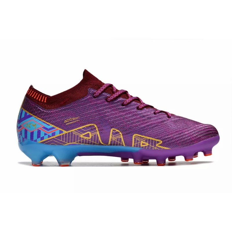Botas de Fútbol Nike Air Zoom Mercurial Vapor XV Elite AG Unisex Púrpura&Azul (#36~#45)