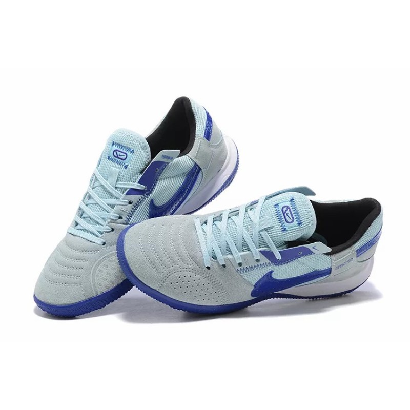 Botas de Fútbol Nike Streetgato Hombre Gris&Azul (#39~#44)