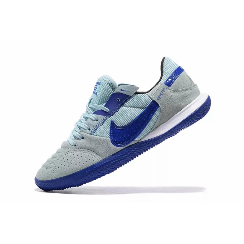 Botas de Fútbol Nike Streetgato Hombre Gris&Azul (#39~#44)