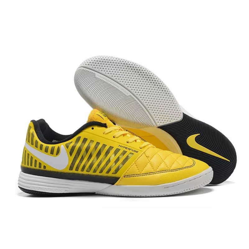 Botas de Fútbol Nike Lunar Gato II IC Hombre Amarillo (#39~#45)