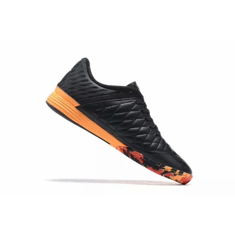 Botas de Fútbol Nike Lunar Gato II IC Hombre Negro&Naranja (#39~#45)