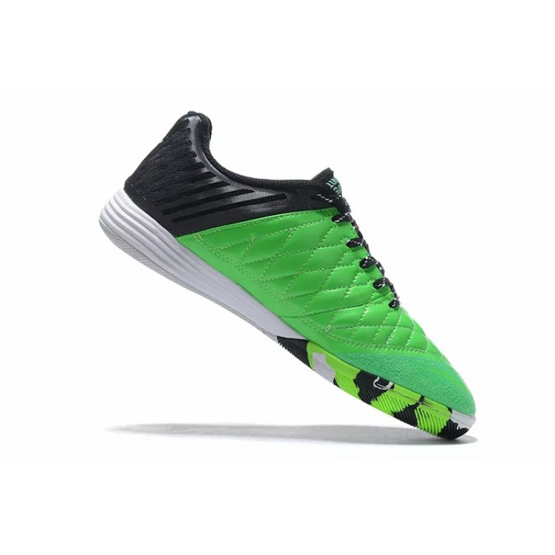 Botas de Fútbol Nike Lunar Gato II IC Hombre Negro&Verde (#39~#45)