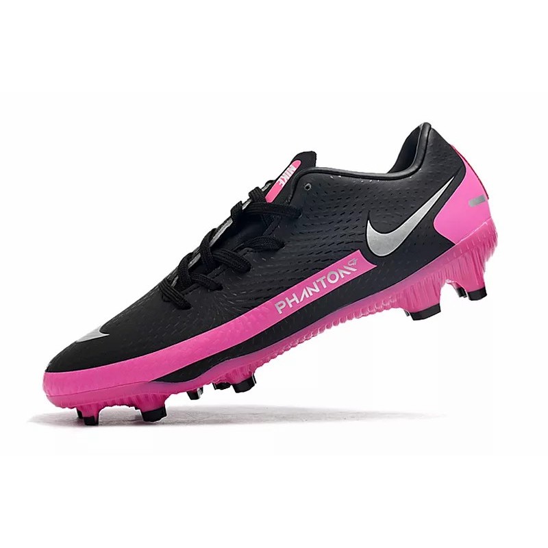 Botas de Fútbol Nike Phantom GT FG Hombre Negro&Rosa (#39~#45) 