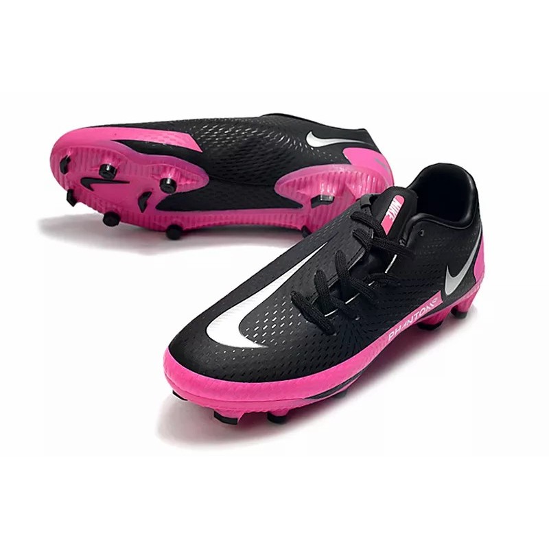 Botas de Fútbol Nike Phantom GT FG Hombre Negro&Rosa (#39~#45) 