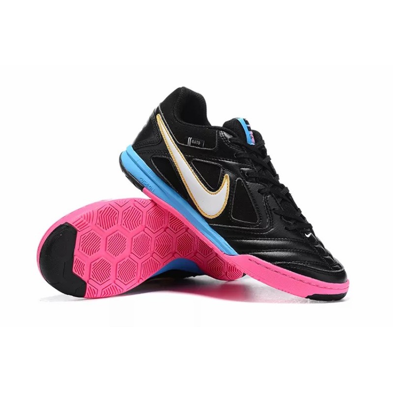 Botas de Fútbol Supreme x Nike SB Gato Hombre Negro&Rosado&Azul (#39~#45)