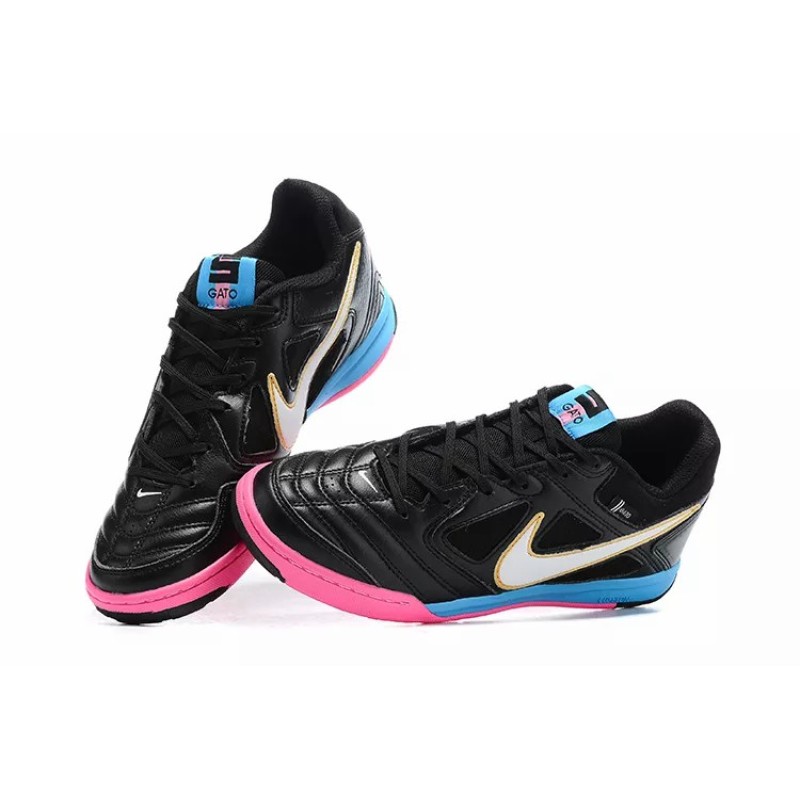 Botas de Fútbol Supreme x Nike SB Gato Hombre Negro&Rosado&Azul (#39~#45)