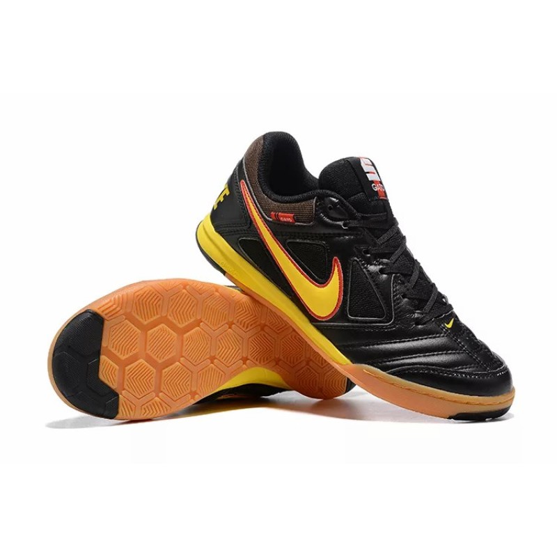 Botas de Fútbol Supreme x Nike SB Gato Hombre Negro&Amarillo (#40~#45)