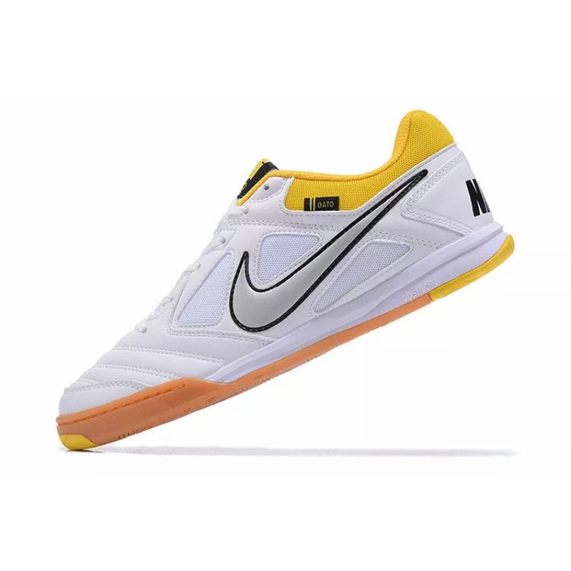 Botas de Fútbol Supreme x Nike SB Gato Hombre Blanco&Amarillo (#40~#45)