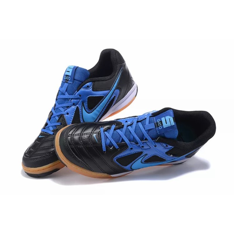 Botas de Fútbol Supreme x Nike SB Gato Hombre Negro&Azul (#40~#45)