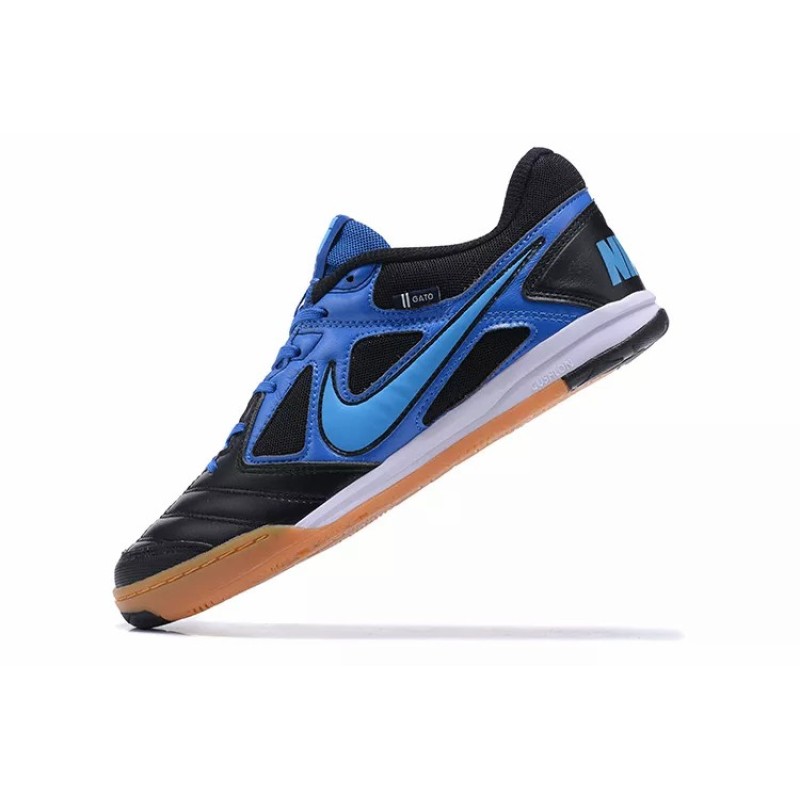 Botas de Fútbol Supreme x Nike SB Gato Hombre Negro&Azul (#40~#45)