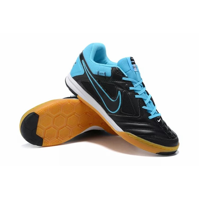 Botas de Fútbol Supreme x Nike SB Gato Hombre Negro&Azul Claro (#40~#45)