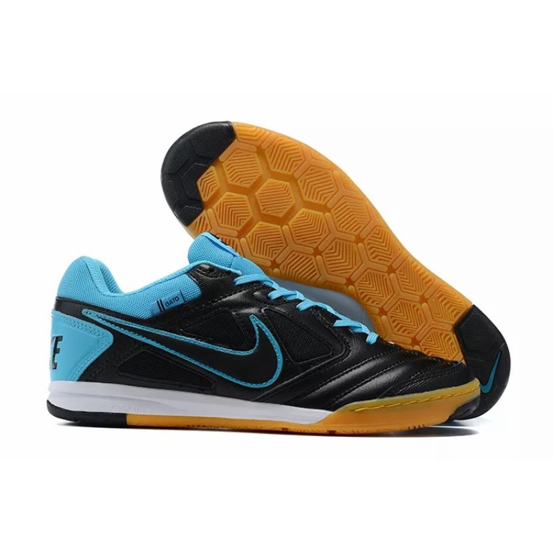 Botas de Fútbol Supreme x Nike SB Gato Hombre Negro&Azul Claro (#40~#45)