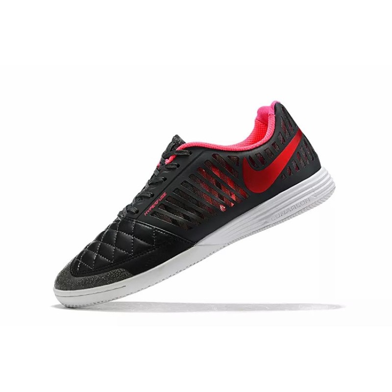 Botas de Fútbol Nike Lunar Gato II IC Hombre Negro&Rosa (#39~#45)