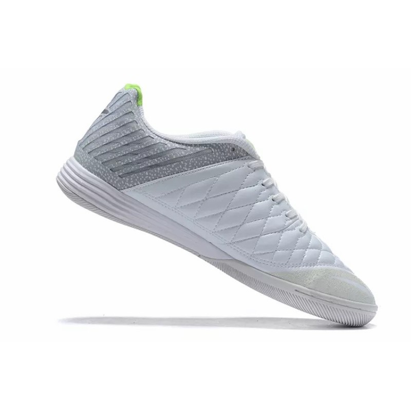 Botas de Fútbol Nike Lunar Gato II IC Hombre Plateado (#39~#45)