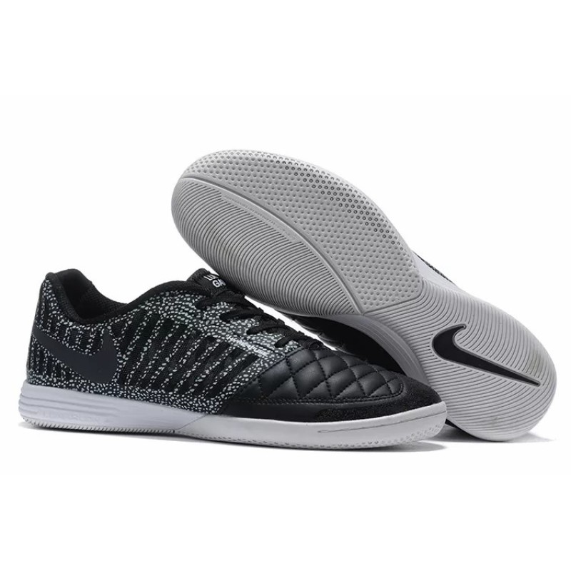 Botas de Fútbol Nike Lunar Gato II IC Hombre Negro (#39~#45)