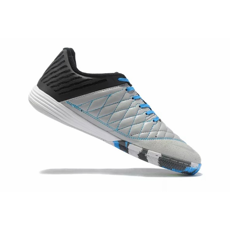 Botas de Fútbol Nike Lunar Gato II IC Hombre Negro&Gris (#39~#45)