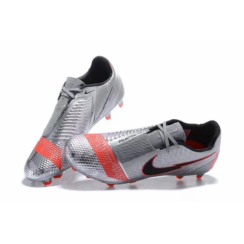 Botas de Fútbol Nike Phantom Venom Elite FG Hombre Plateado (#39~#45)