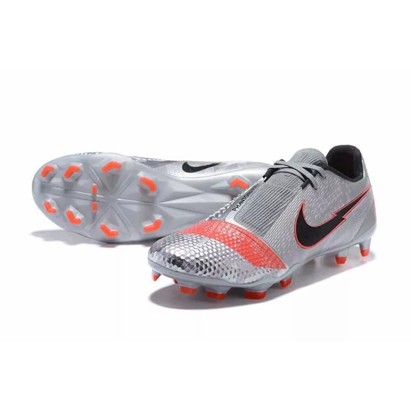 Botas de Fútbol Nike Phantom Venom Elite FG Hombre Plateado (#39~#45)
