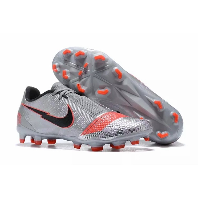 Botas de Fútbol Nike Phantom Venom Elite FG Hombre Plateado (#39~#45)