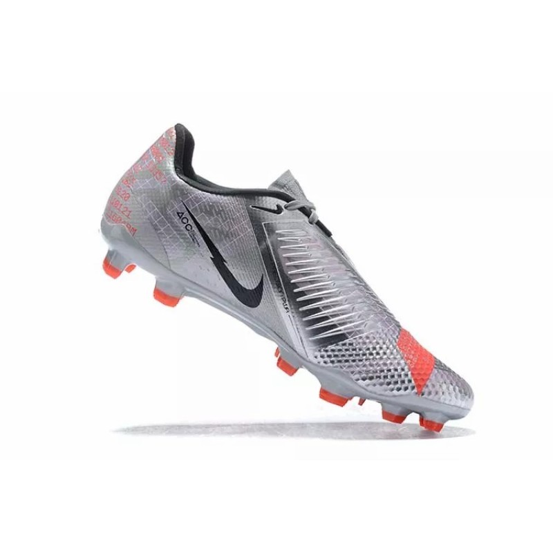 Botas de Fútbol Nike Phantom Venom Elite FG Hombre Plateado (#39~#45)
