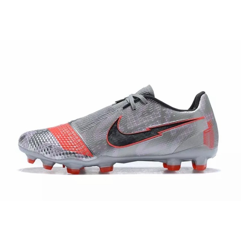 Botas de Fútbol Nike Phantom Venom Elite FG Hombre Plateado (#39~#45)