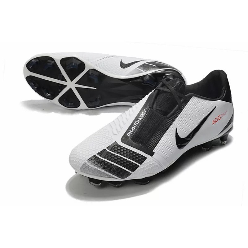 Botas de Fútbol Nike Phantom Venom Elite FG Hombre Blanco&Negro (#39~#45)
