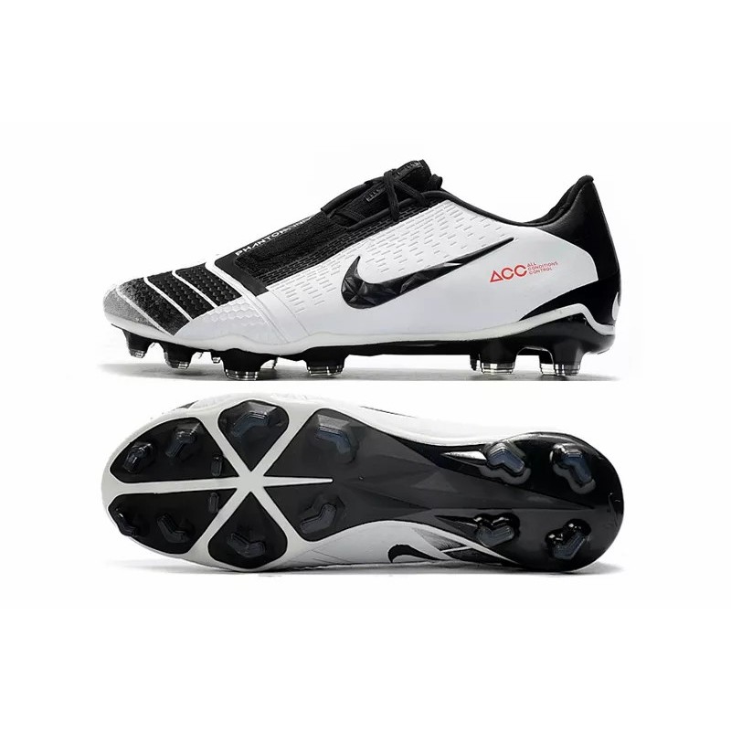 Botas de Fútbol Nike Phantom Venom Elite FG Hombre Blanco&Negro (#39~#45)