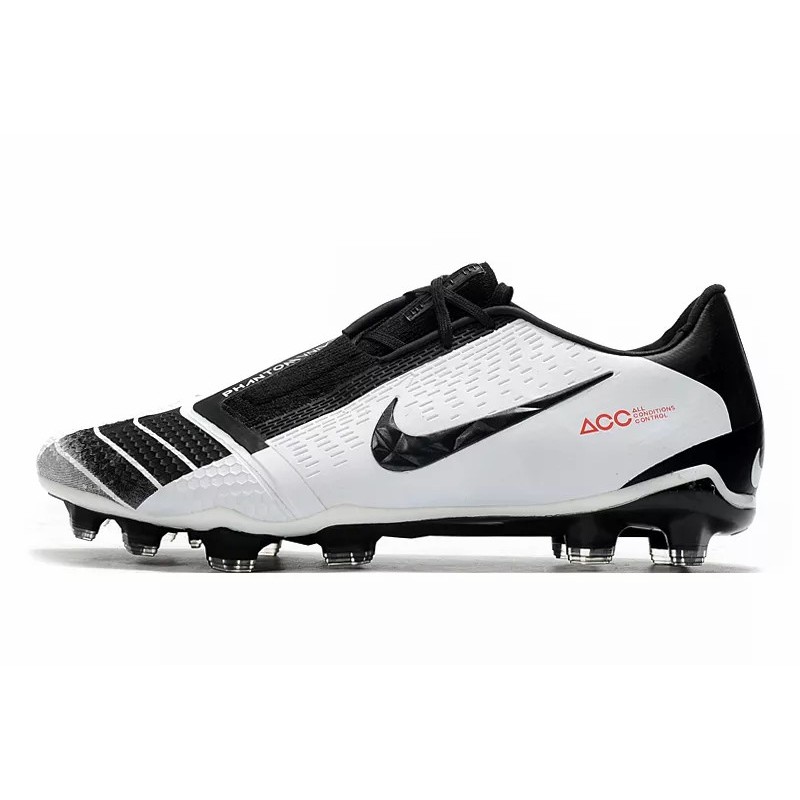 Botas de Fútbol Nike Phantom Venom Elite FG Hombre Blanco&Negro (#39~#45)