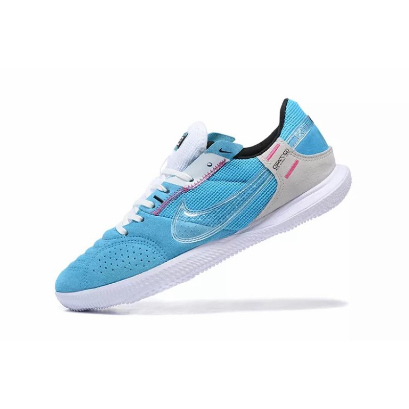 Botas de Fútbol Nike Streetgato Hombre Azul Celeste (#39~#45)
