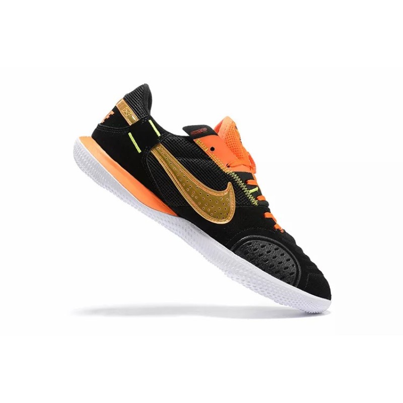Botas de Fútbol Nike Streetgato Hombre Negro&Narnaja (#39~#45)