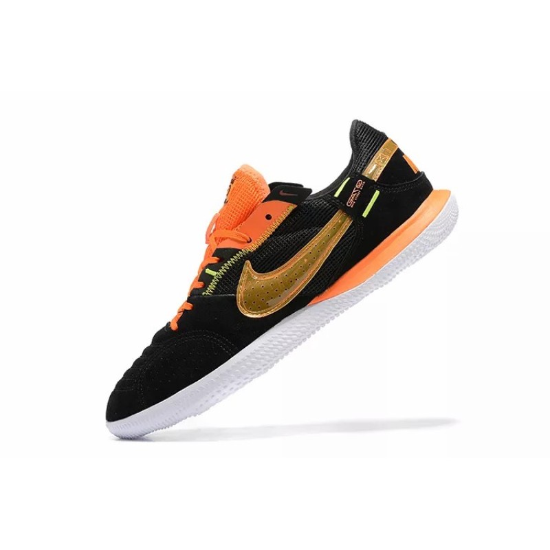Botas de Fútbol Nike Streetgato Hombre Negro&Narnaja (#39~#45)