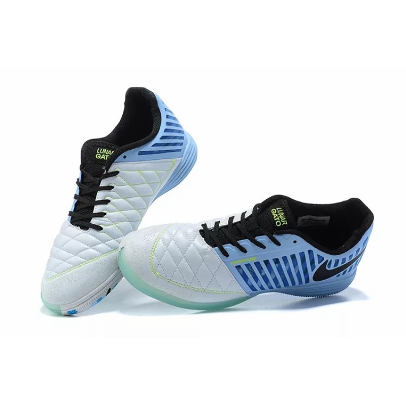 Botas de Fútbol Nike Lunar Gato II IC Rojo / Blanco / Azul /Azul Claro /Rojo&Blanco (#39~#45)