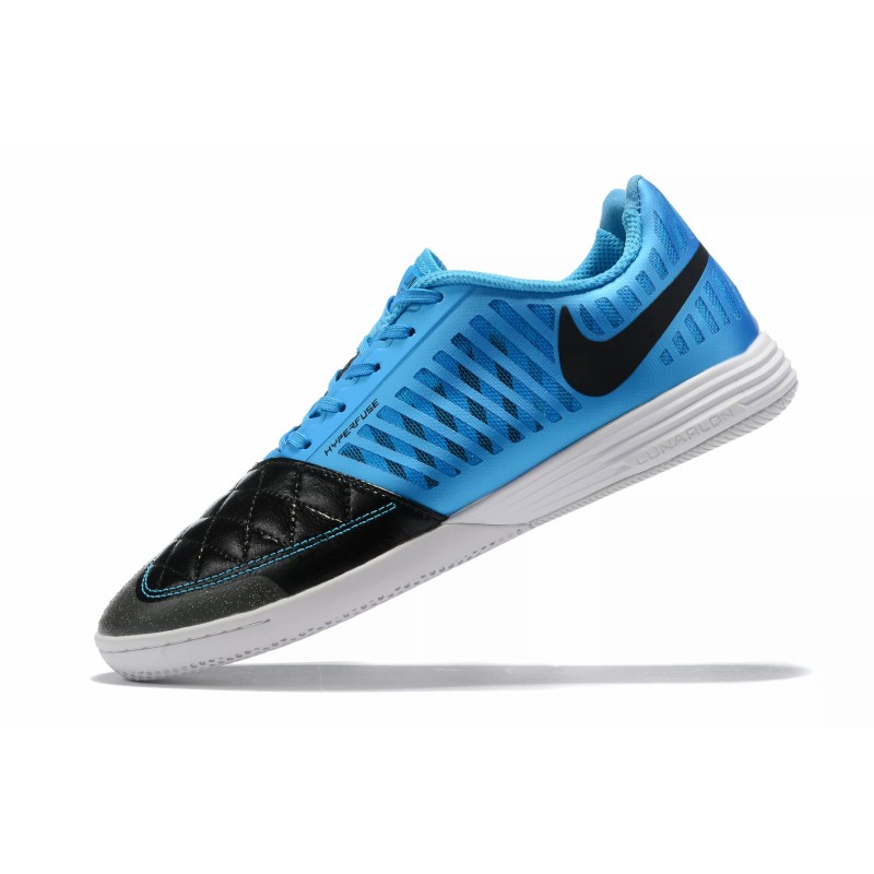 Botas de Fútbol Nike Lunar Gato II IC Hombre Azul&Negro (#39~#45)