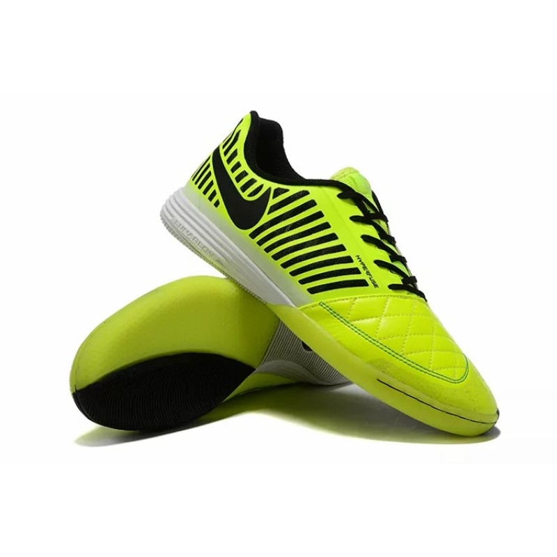 Botas de Fútbol Nike Lunar Gato II IC Hombre Amarillo (#39~#45)