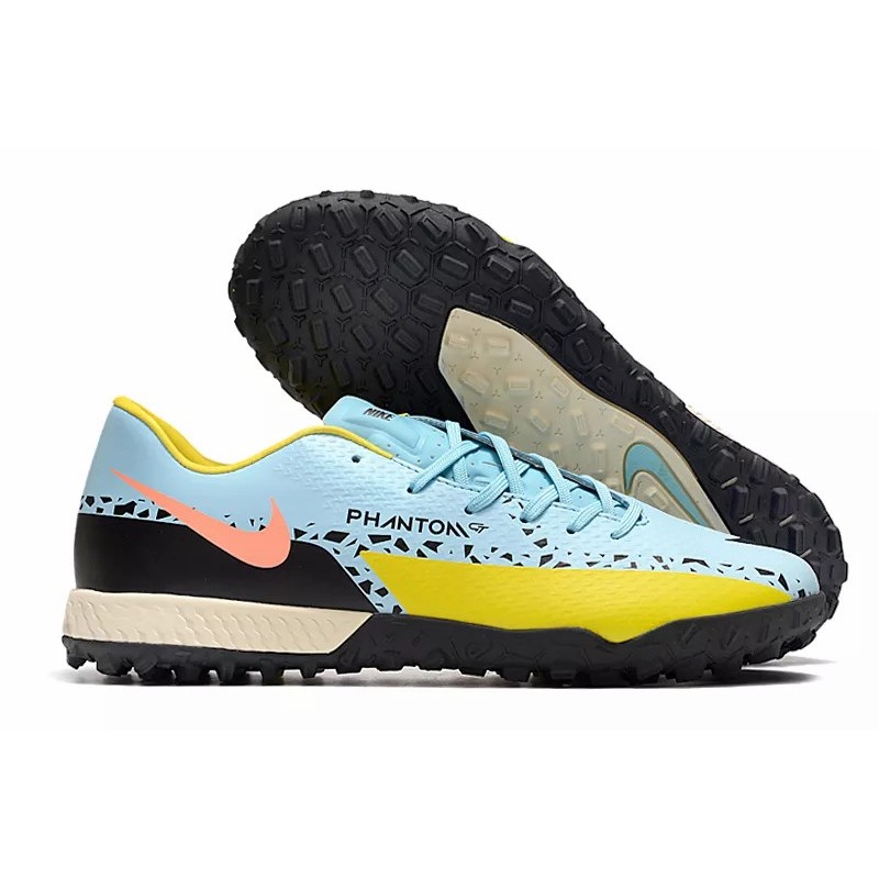 Botas de Fútbol Nike React Phantom GT2 Pro TF Hombre Celeste / Verde / Blanco&Azul / Negro / Naranja / Azul / Camuflaje / Azul Marino&Púrpura / Blanco&Amarillo / Negro&Azul / Blanco&Naranja (#39~#45)