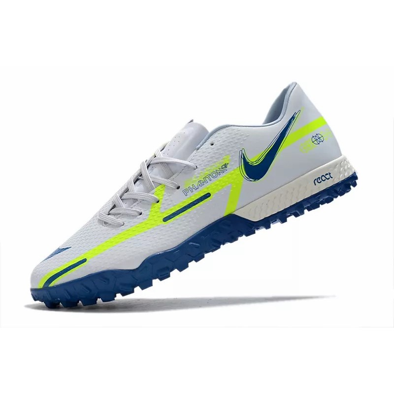 Botas de Fútbol Nike React Phantom GT2 Pro TF Hombre Celeste / Verde / Blanco&Azul / Negro / Naranja / Azul / Camuflaje / Azul Marino&Púrpura / Blanco&Amarillo / Negro&Azul / Blanco&Naranja (#39~#45)