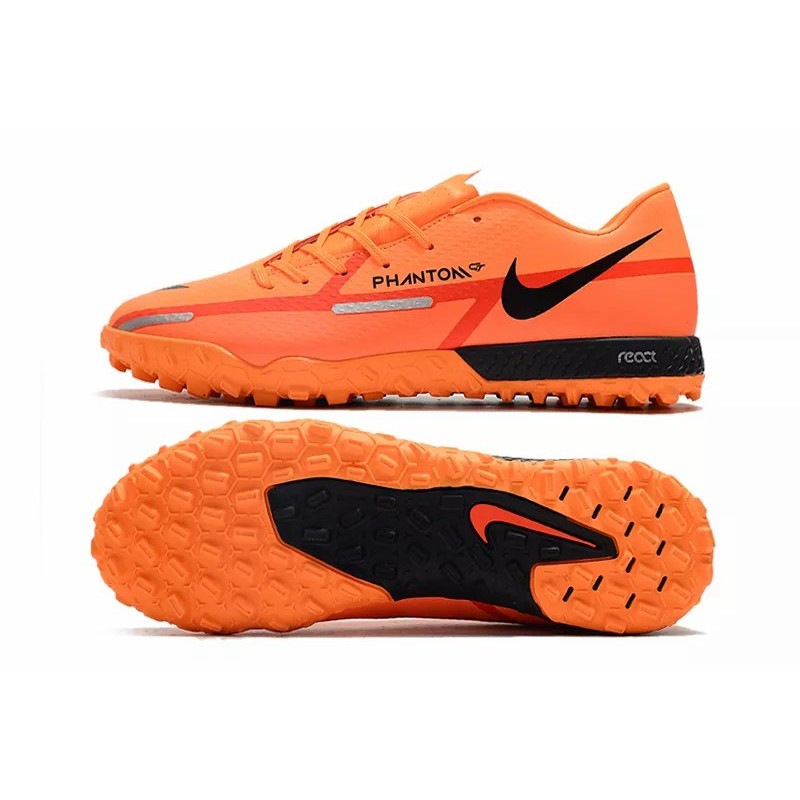 Botas de Fútbol Nike React Phantom GT2 Pro TF Hombre Celeste / Verde / Blanco&Azul / Negro / Naranja / Azul / Camuflaje / Azul Marino&Púrpura / Blanco&Amarillo / Negro&Azul / Blanco&Naranja (#39~#45)