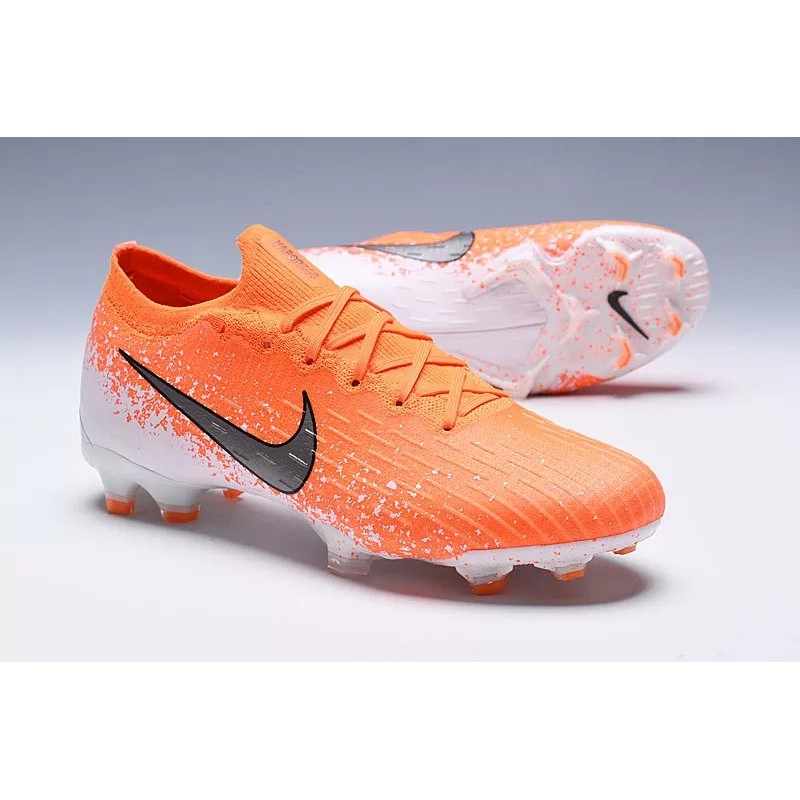 Botas de Fútbol Nike Mercurial Vapor XII Elite FG Unisex Naranja (#35~#45)