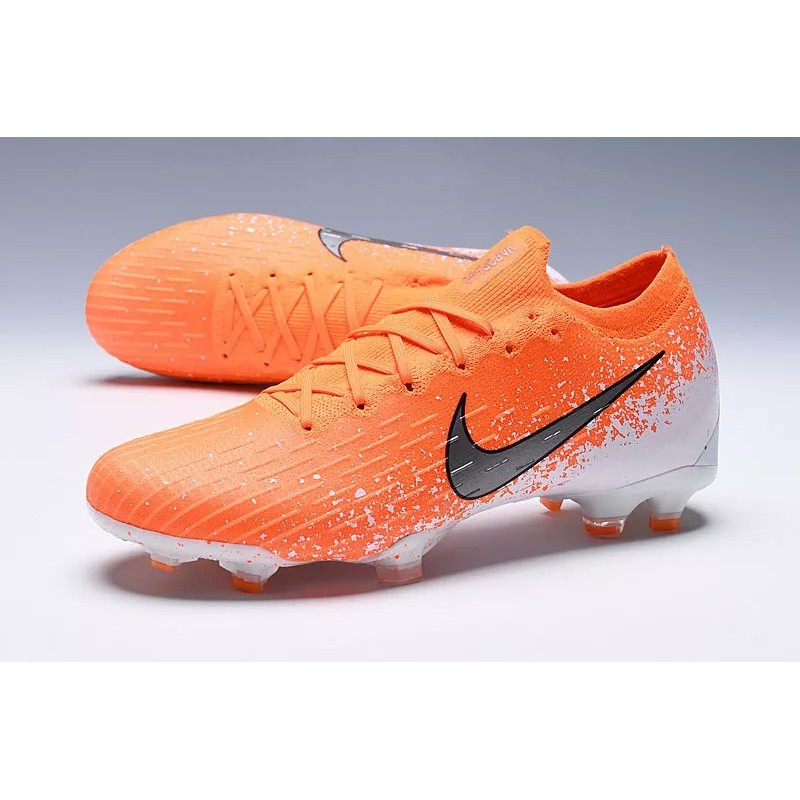 Botas de Fútbol Nike Mercurial Vapor XII Elite FG Unisex Naranja (#35~#45)