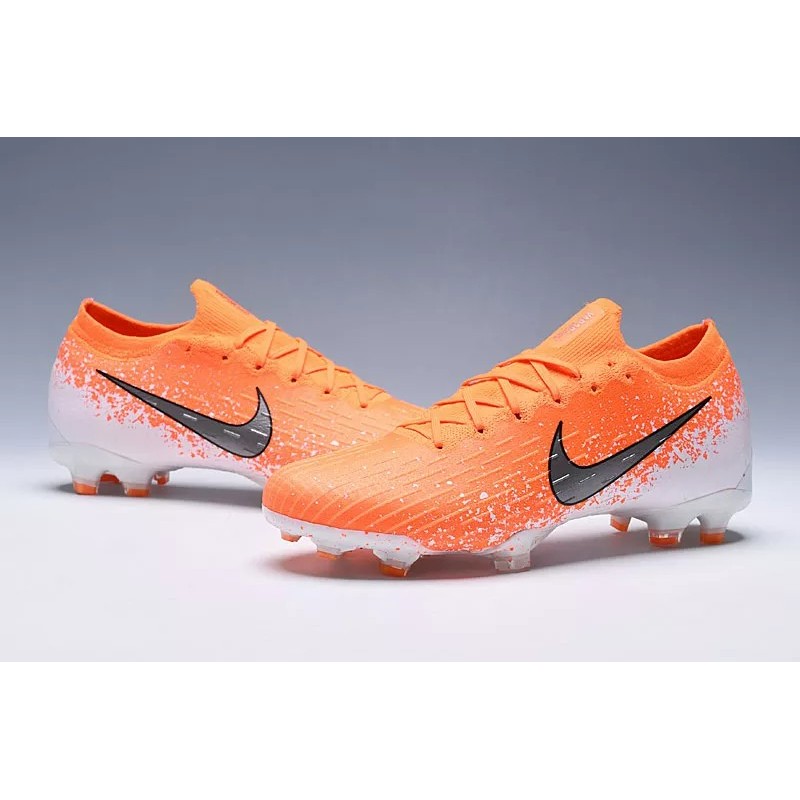 Botas de Fútbol Nike Mercurial Vapor XII Elite FG Unisex Naranja (#35~#45)