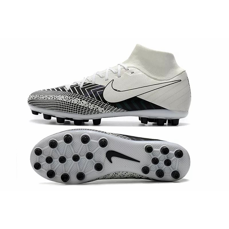 Botas de Fútbol Nike Mercurial Vapor 13 Academy AG Unisex Blanco (#35~#45)