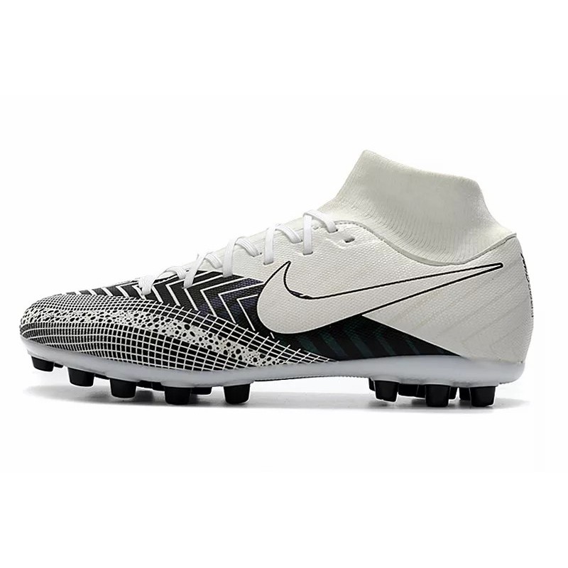 Botas de Fútbol Nike Mercurial Vapor 13 Academy AG Unisex Blanco (#35~#45)