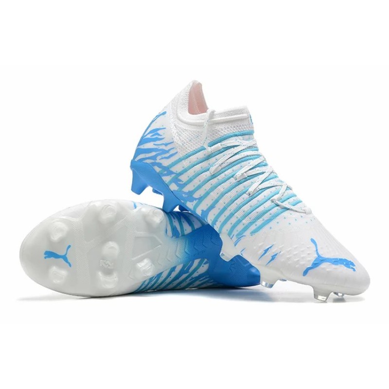 Botas de Fútbol Puma Future Z 1.3 Teazer FG Blanco&Azul