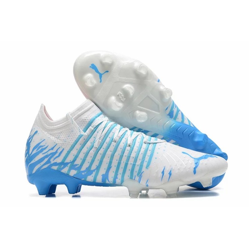 Botas de Fútbol Puma Future Z 1.3 Teazer FG Blanco&Azul