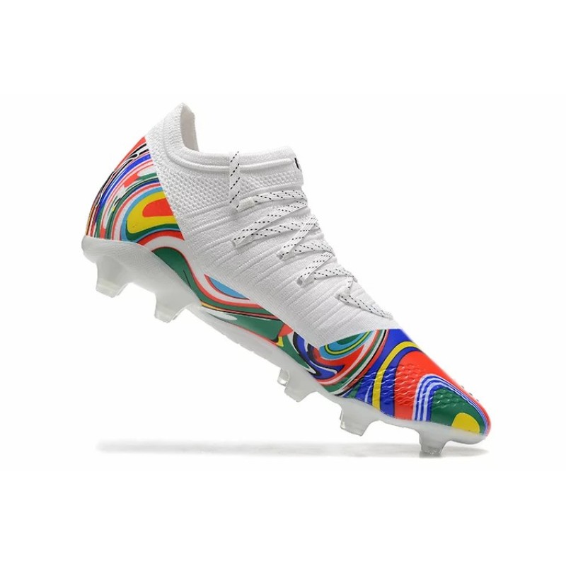 Botas de Fútbol Puma Future Z 1.3 Teazer FG Blanco&Multicolor (#39~#45)