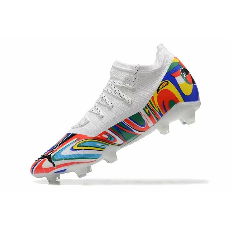 Botas de Fútbol Puma Future Z 1.3 Teazer FG Blanco&Multicolor (#39~#45)