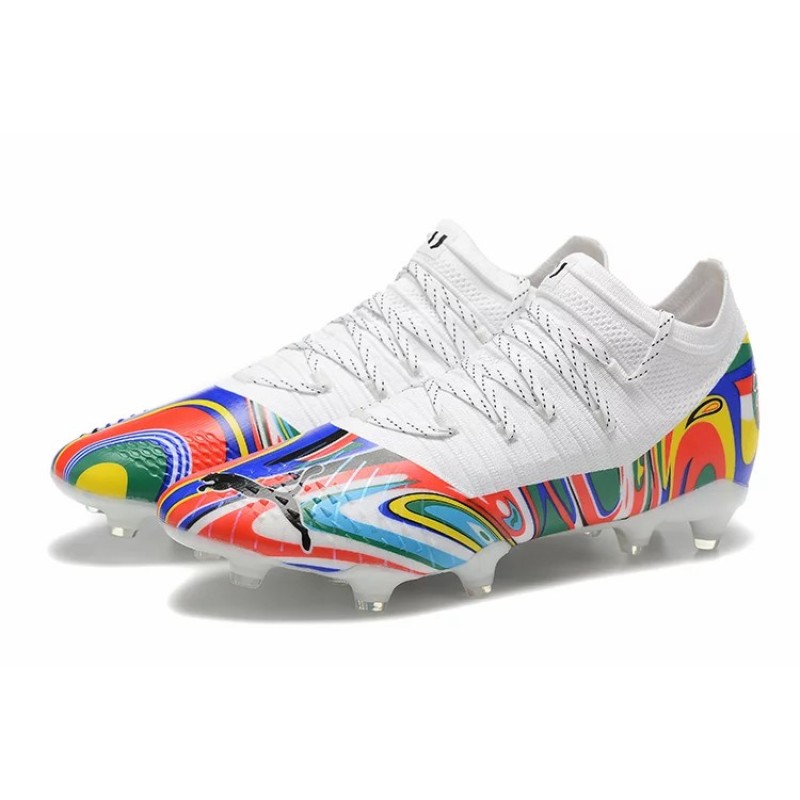 Botas de Fútbol Puma Future Z 1.3 Teazer FG Blanco&Multicolor (#39~#45)