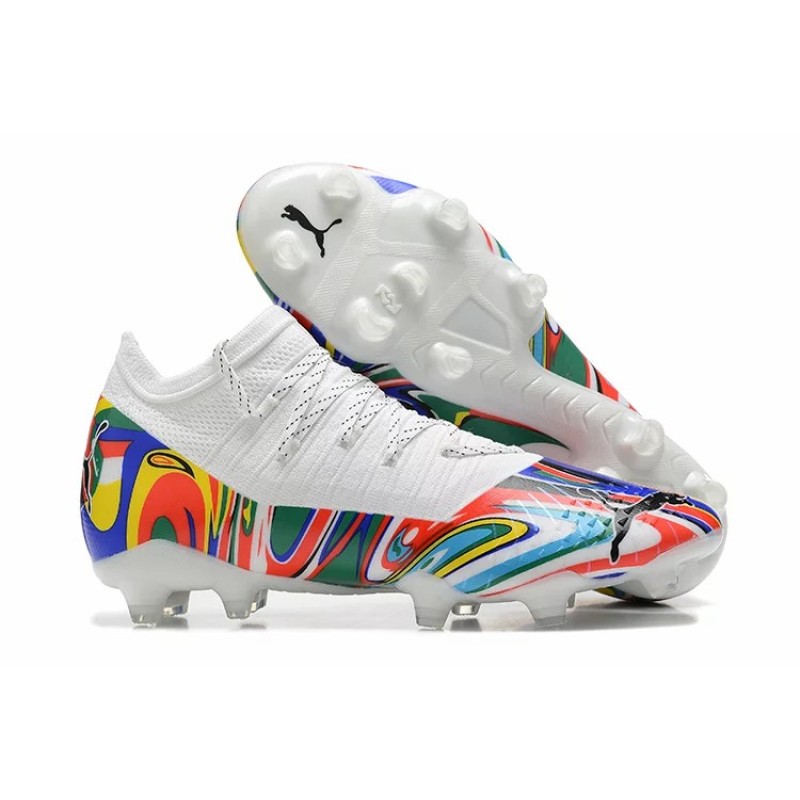 Botas de Fútbol Puma Future Z 1.3 Teazer FG Blanco&Multicolor (#39~#45)