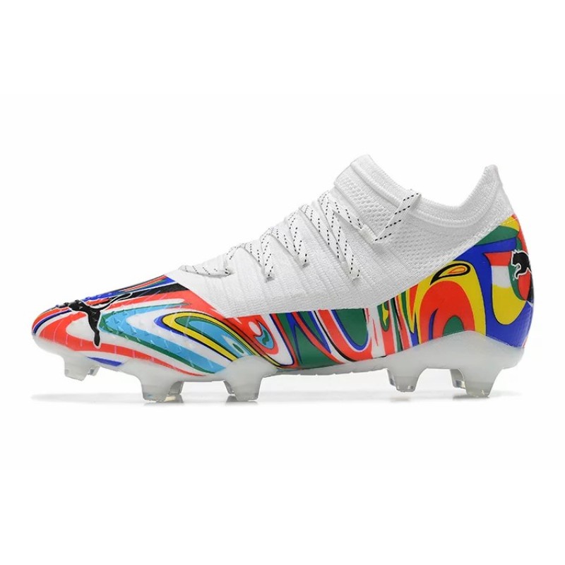 Botas de Fútbol Puma Future Z 1.3 Teazer FG Blanco&Multicolor (#39~#45)